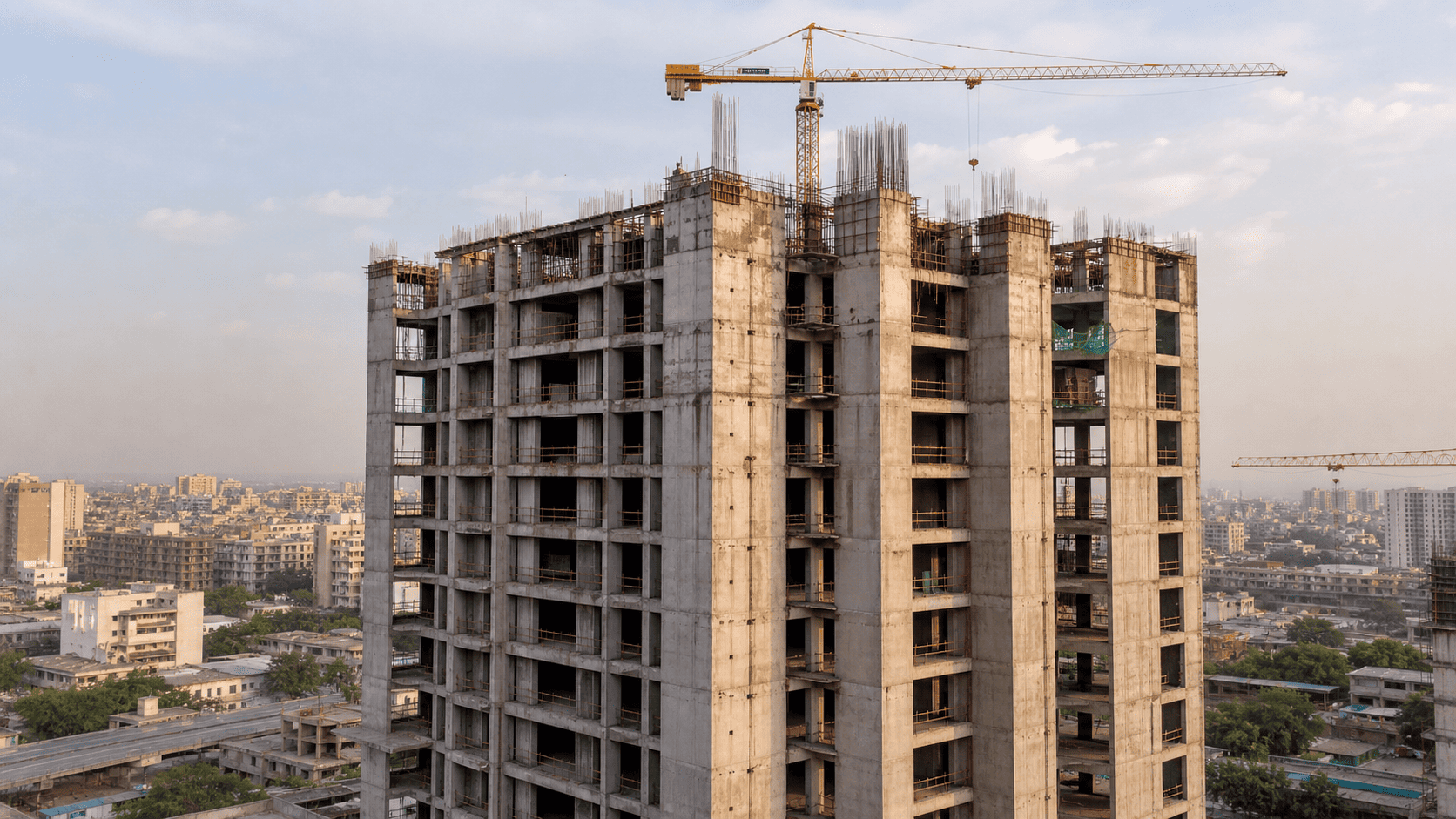18-storey residential tower — RCC frame