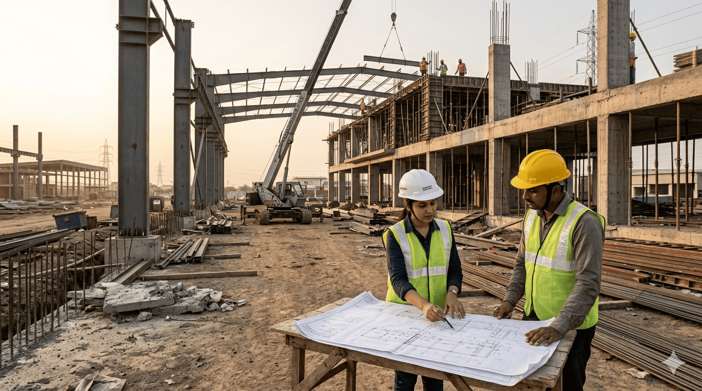 Construction stage structural engineering coordination
